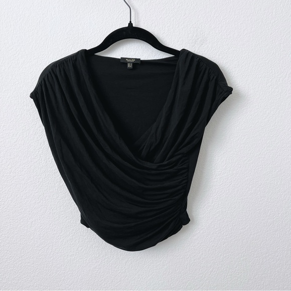 Massimo Dutti Draped Top - Picture 1 of 7
